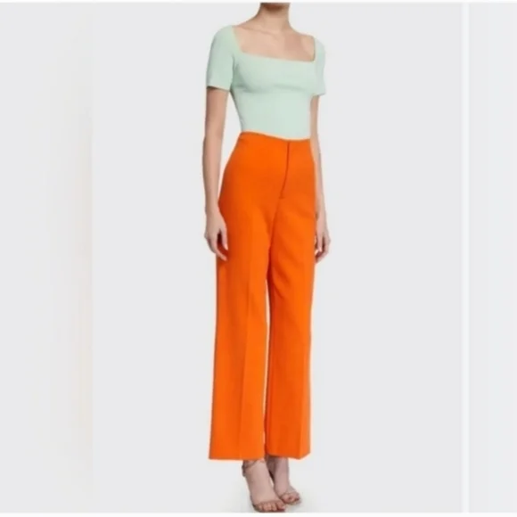 Alice + Olivia Lorinda Super High-Waist Ankle Pants Size 0 - Picture 7 of 9